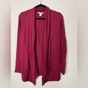 Athleta Cozy Wrap Cardigan – XS – Burgundy